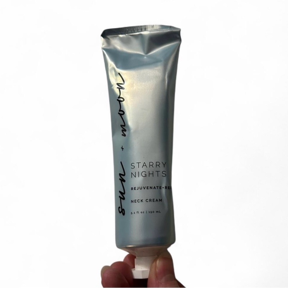 Sun + Moon Starry Nights Neck Cream - Silver Tube-unopened-never used- no box